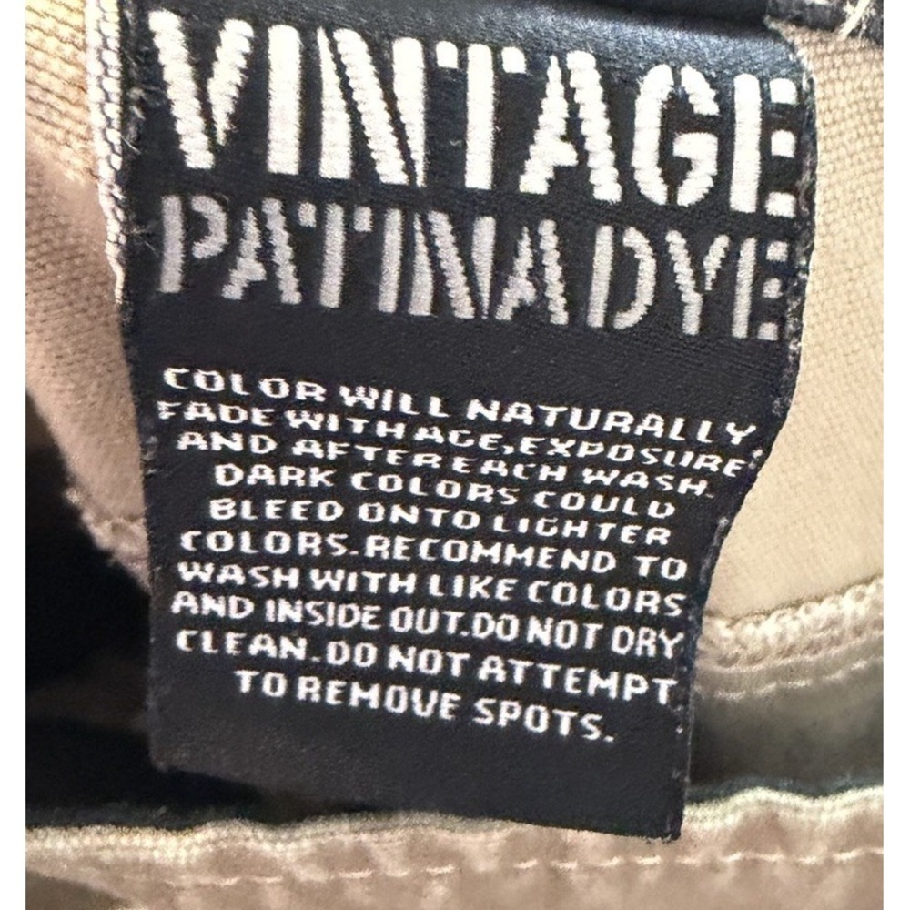 Kuhl Pants Mens Sz 38x30 Tan Kanvus Jean Canvas Patina Dye Outdoor Hiking EUC - Picture 6 of 7